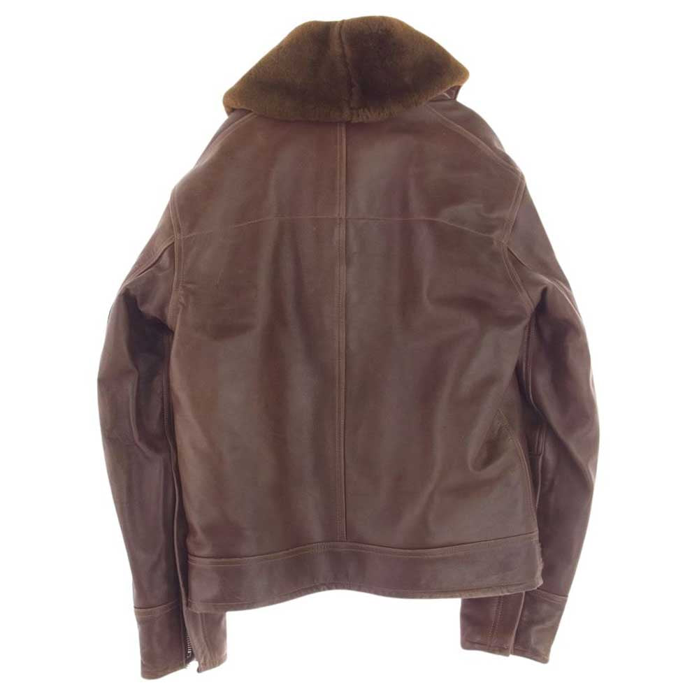 Buzz Rickson's バズリクソンズ BR80074 B-2 ホースハイド 馬革 レザー フライト ジャケット ブラウン系 40【中古】