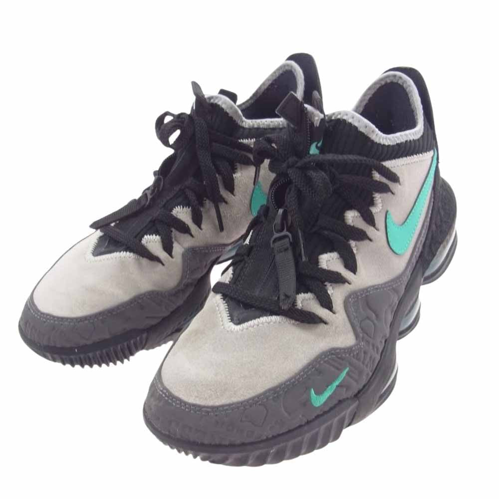 NIKE ナイキ CD9471-0003 EBRON 16 LOW AC レブロン 16 ロー アトモス ウルフグレー スニーカー グレー系 ブラック系 26.5ｃｍ【中古】