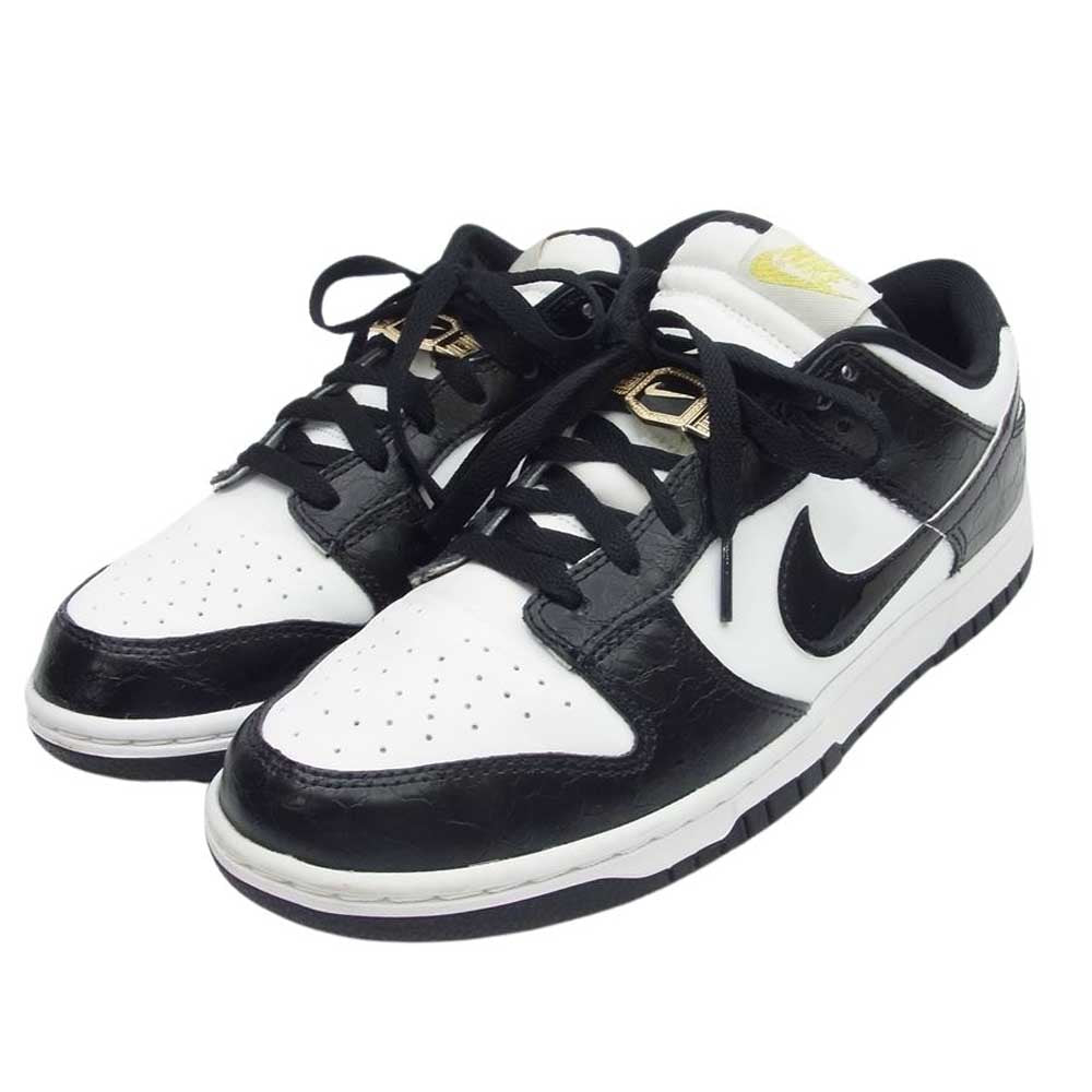NIKE ナイキ DR9511-100 Dunk Low Retro SE World Champ ダンク ロー レトロ SE ワールドチャンプ ローカット スニーカー ブラック系 ホワイト系 26.5ｃｍ【中古】