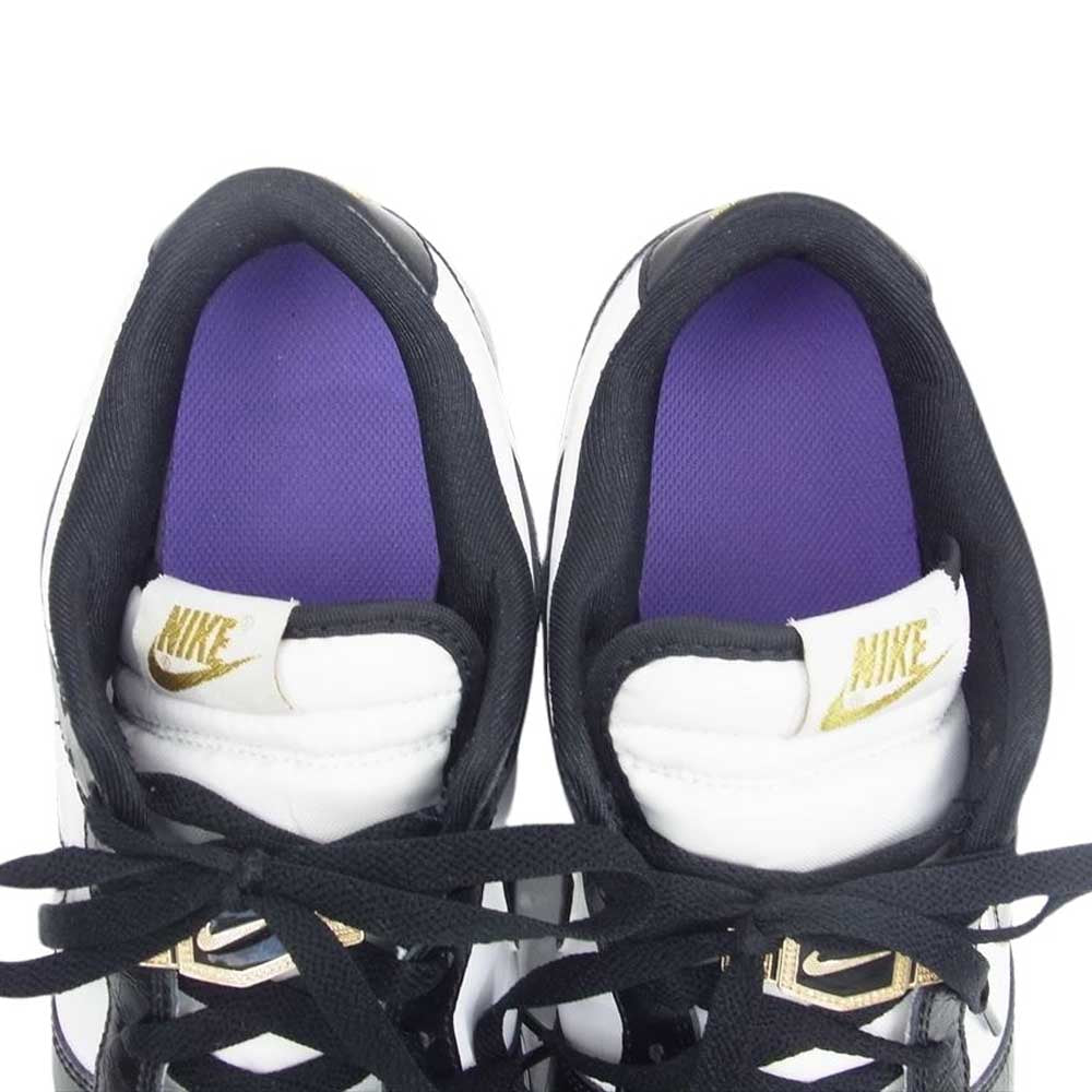 NIKE ナイキ DR9511-100 Dunk Low Retro SE World Champ ダンク ロー レトロ SE ワールドチャンプ ローカット スニーカー ブラック系 ホワイト系 26.5ｃｍ【中古】