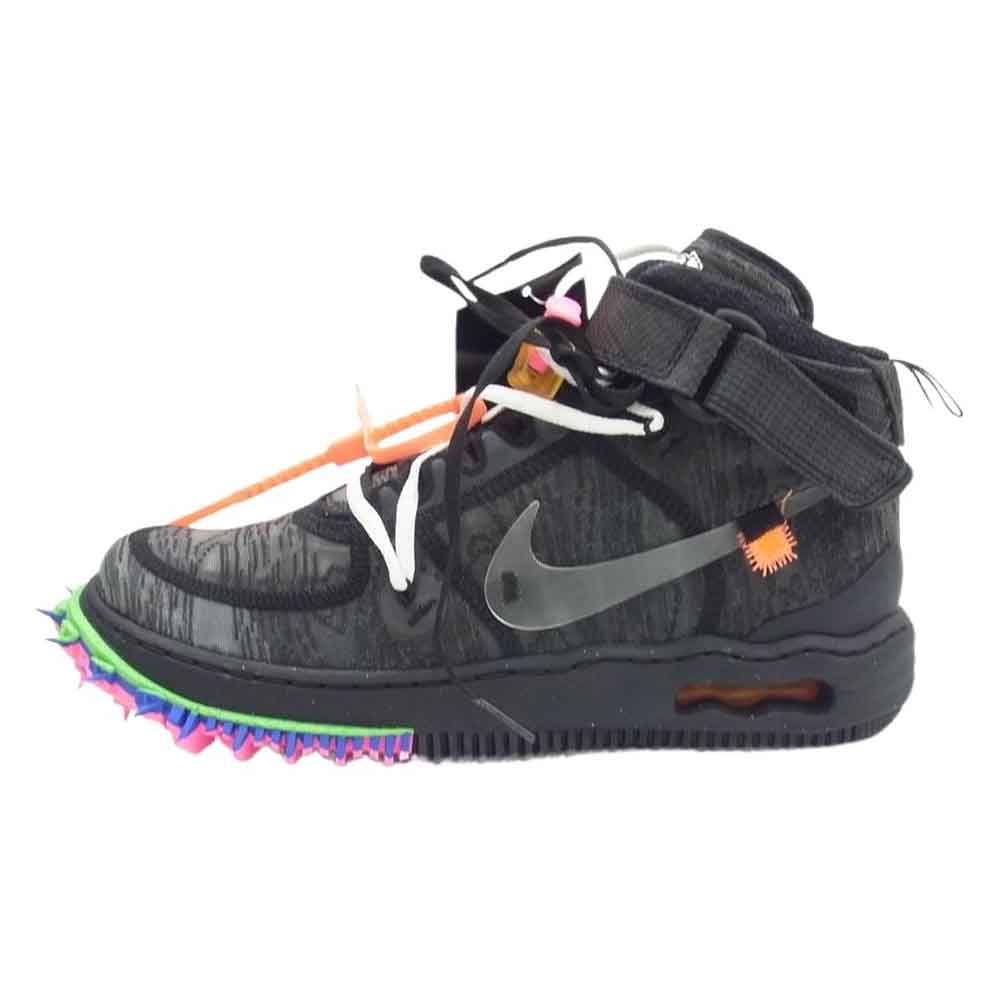 NIKE ナイキ DO6290-001 Off-White オフホワイト Air Force 1 Mid エアフォース 1 ミッド スニーカー ブラック系 26.5ｃｍ【新古品】【未使用】【中古】
