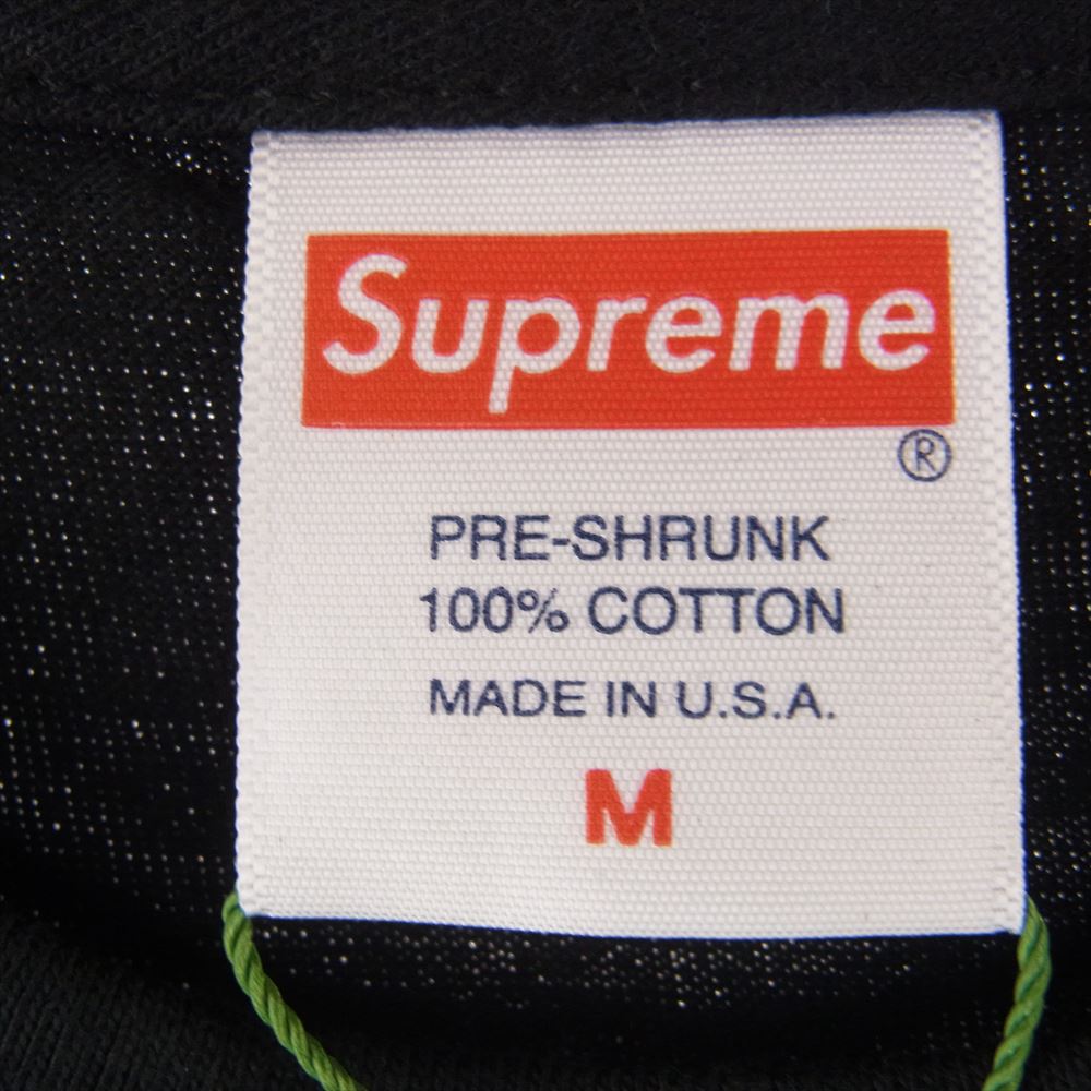 Supreme シュプリーム 20SS shop tee ショップ Tシャツ ブラック系 M【美品】【中古】