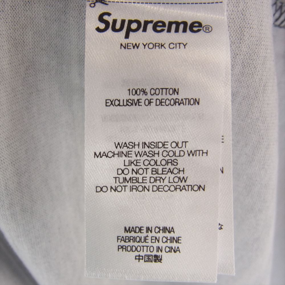 Supreme シュプリーム 23SS Dash Stripe Tee ダッシュ ストライプ Tシャツ グレー系 M【新古品】【未使用】【中古】