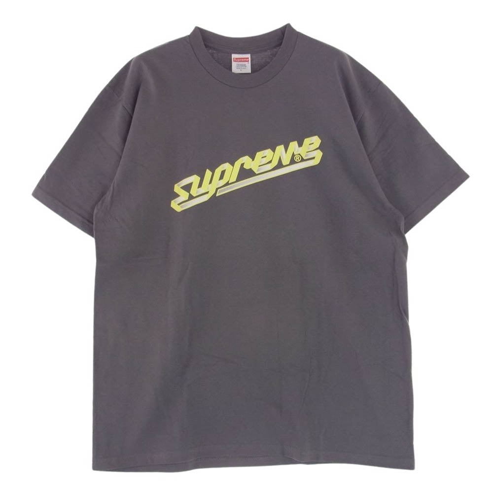 Supreme シュプリーム 23AW Banner Tee バナー Tシャツ グレー系 L【新古品】【未使用】【中古】