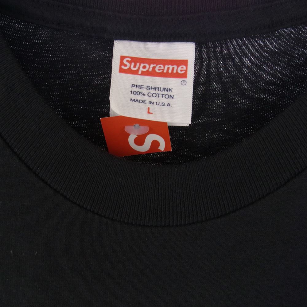 Supreme シュプリーム 23AW American Psycho Tee アメリカン サイコ Tシャツ ブラック系 L【新古品】【未使用】【中古】