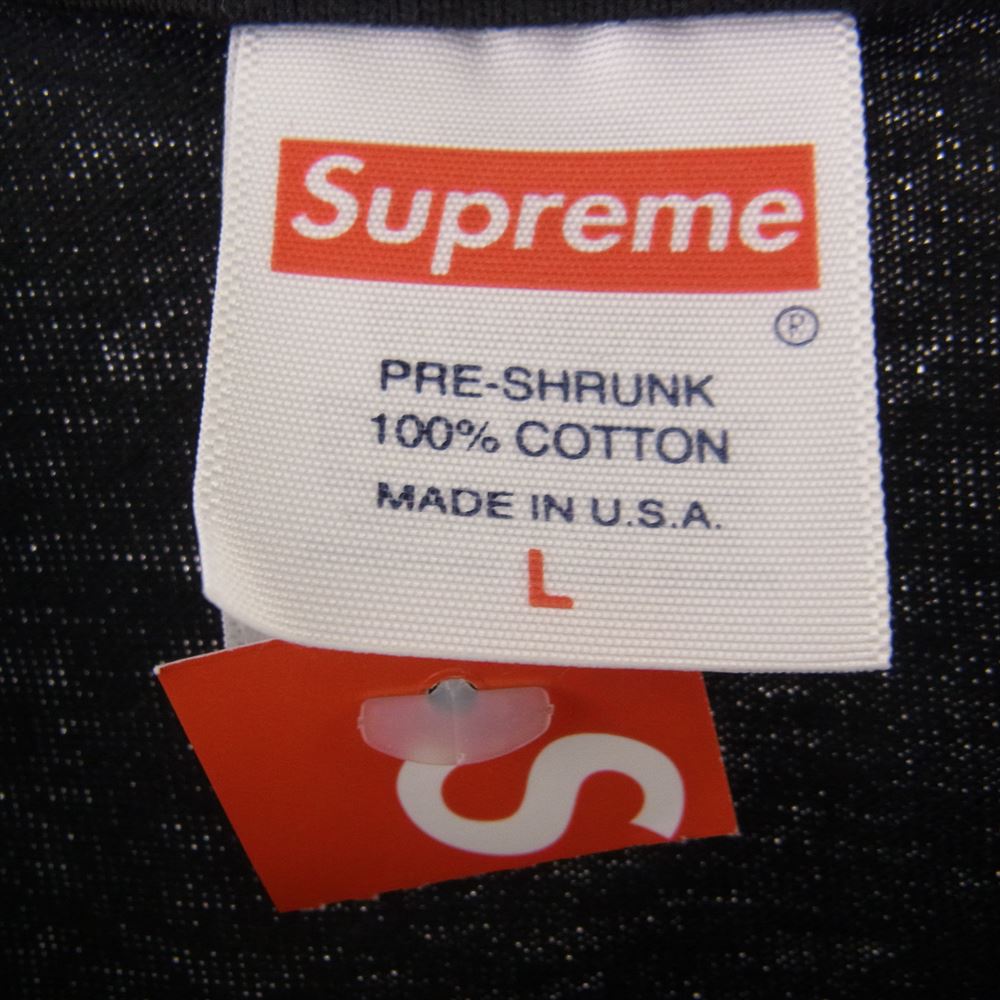 Supreme シュプリーム 23AW American Psycho Tee アメリカン サイコ Tシャツ ブラック系 L【新古品】【未使用】【中古】