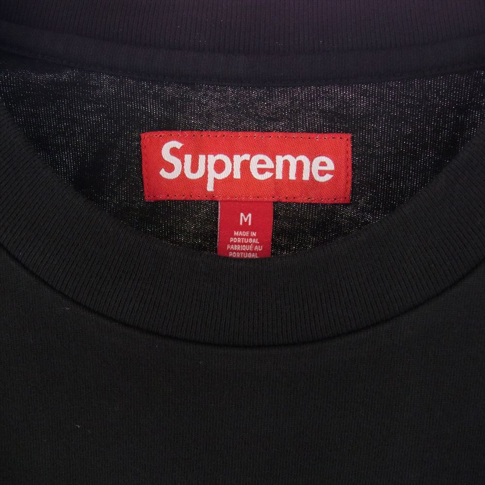 Supreme シュプリーム 23AW Classic Logo S/S Top クラシックロゴ Tシャツ ブラック系 M【新古品】【未使用】【中古】