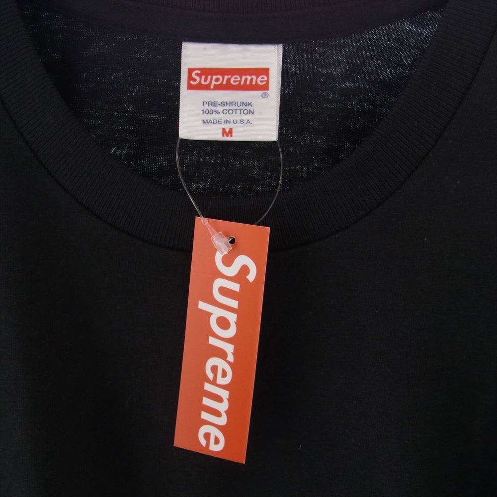 Supreme シュプリーム 22SS Classic Logo Tee クラシックロゴ Tシャツ ブラック系 M【新古品】【未使用】【中古】