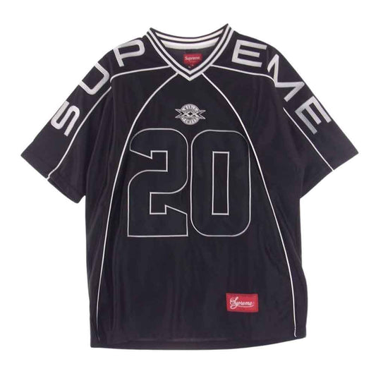 Supreme シュプリーム 20AW Paneled Jersey パネルド ジャージー 半袖 Tシャツ ブラック系 M【新古品】【未使用】【中古】