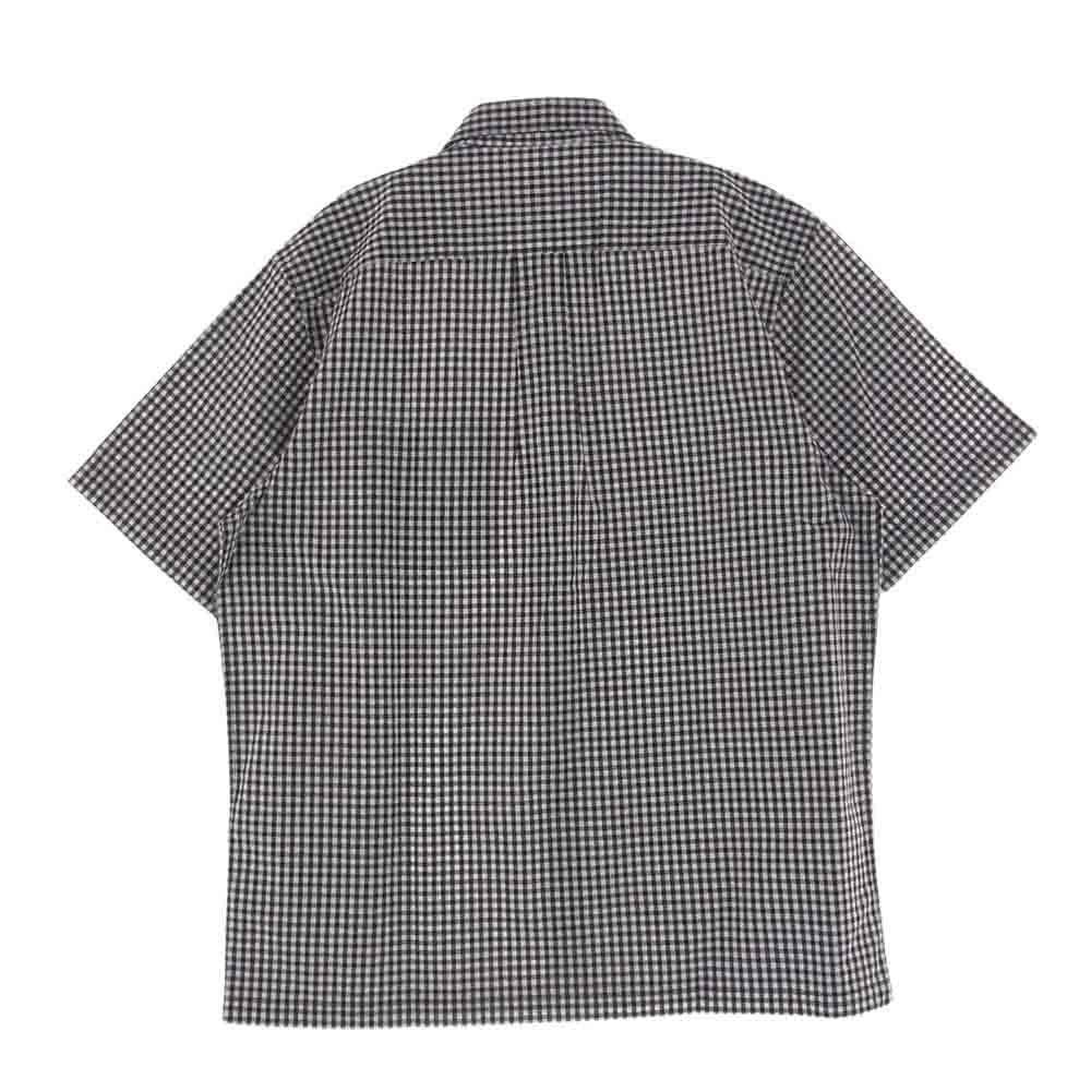 Supreme シュプリーム 21SS Gingham S/S Shirt ギンガム シャツ ブラック系 ホワイト系 M【新古品】【未使用】【中古】