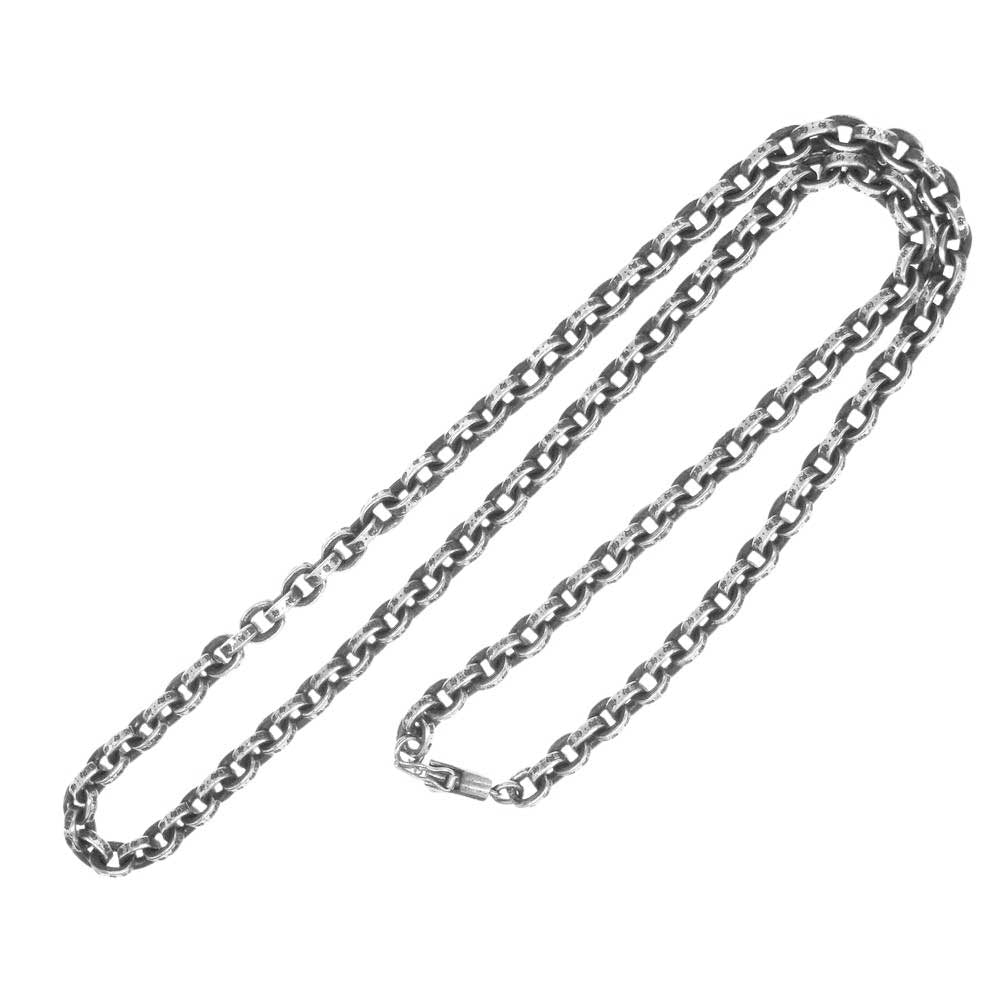 CHROME HEARTS クロムハーツ（原本有） PAPER CHAIN 20 ペーパー チェーン 20inch シルバー ネックレス シルバー系【中古】