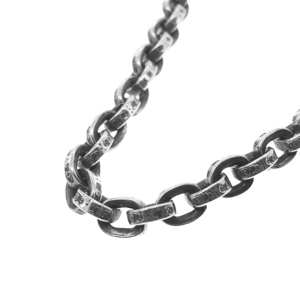 CHROME HEARTS クロムハーツ（原本有） PAPER CHAIN 20 ペーパー チェーン 20inch シルバー ネックレス シルバー系【中古】