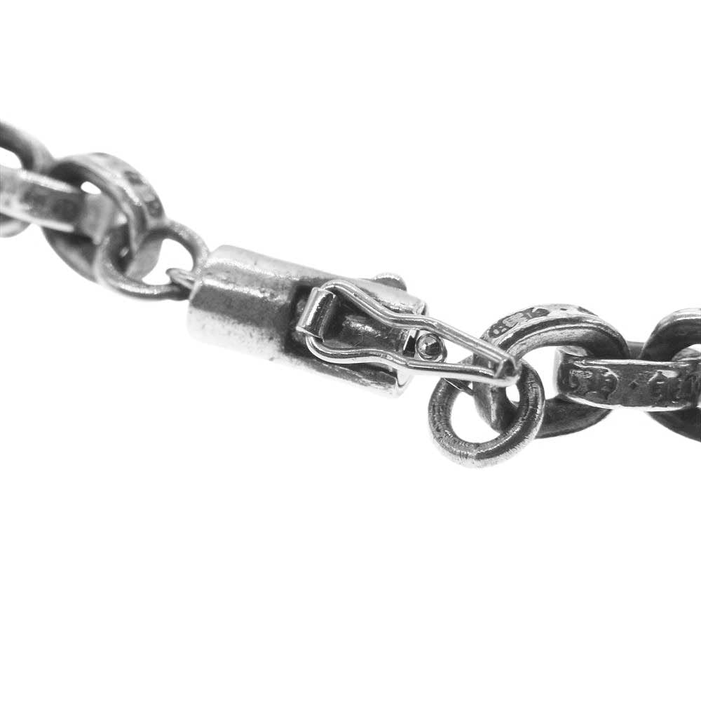 CHROME HEARTS クロムハーツ（原本有） PAPER CHAIN 20 ペーパー チェーン 20inch シルバー ネックレス シルバー系【中古】