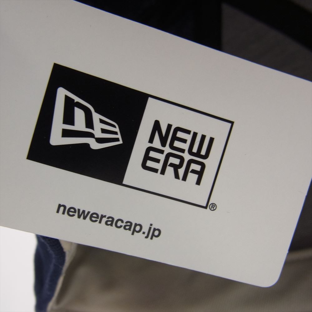 FEAR OF GOD フィアオブゴッド ESSENTIALS エッセンシャルズ × NEW ERA ニューエラ 59FIFTY ベースボール キャップ ネイビー系【極上美品】【中古】
