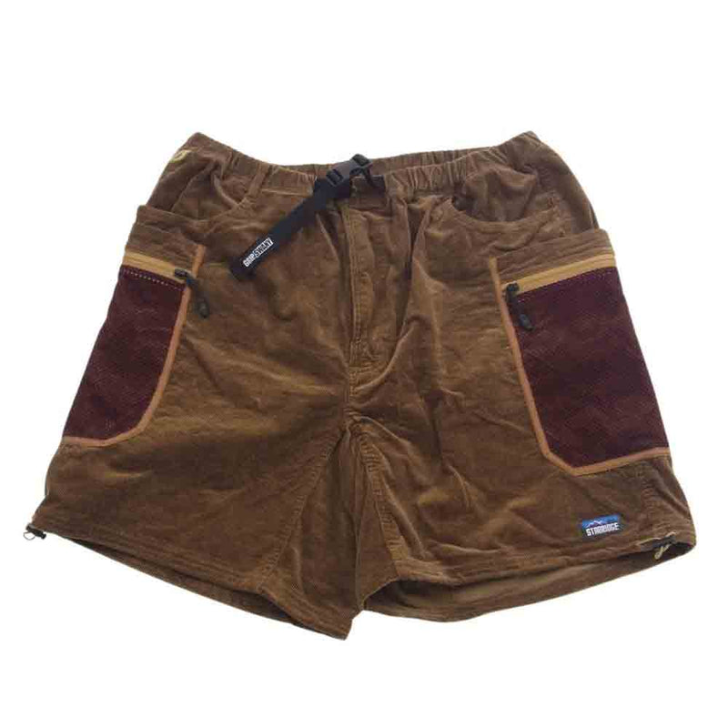 スタブリッジ × GRIP SWANY INNER CITY EXPLORER SHORTS 1 CORDS グリップスワニー インナー シティ エクスプローラー ショーツ コーデュロイ ブラウン系 L【中古】