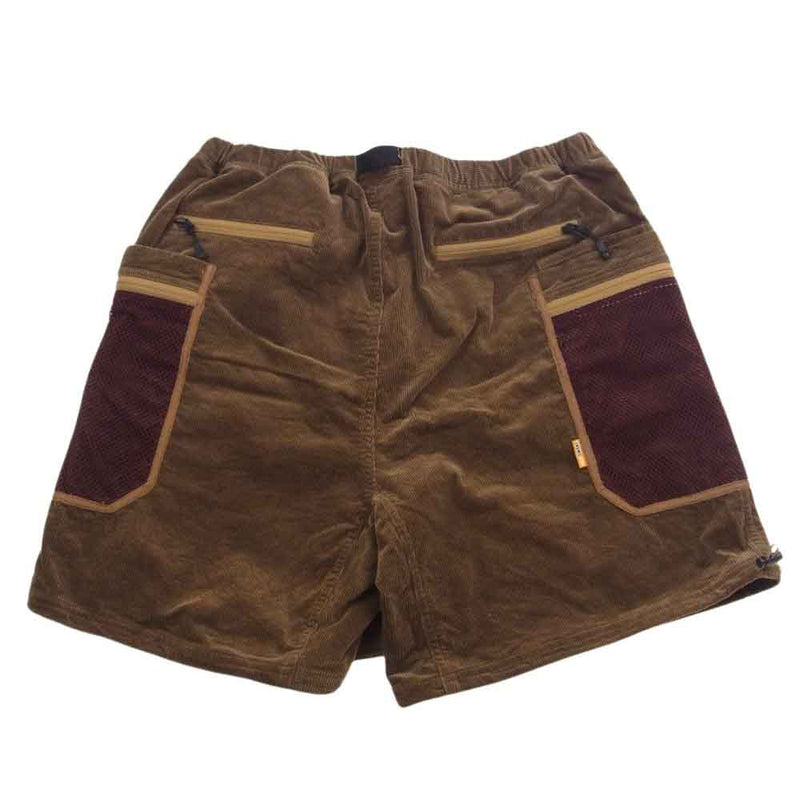 スタブリッジ × GRIP SWANY INNER CITY EXPLORER SHORTS 1 CORDS グリップスワニー インナー シティ エクスプローラー ショーツ コーデュロイ ブラウン系 L【中古】