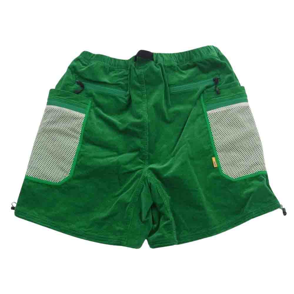 スタブリッジ × GRIP SWANY INNER CITY EXPLORER SHORTS 1 CORDS グリップスワニー インナー シティ エクスプローラー ショーツ コーデュロイ グリーン グリーン系 L【中古】