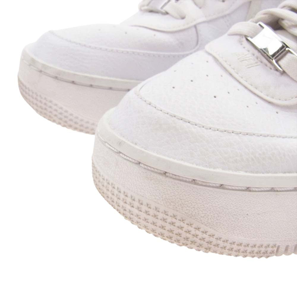 NIKE ナイキ DJ9946-100 WMNS Air Force 1 Low W AF1 PLT.AF.ORM AF1 ウィメンズ エアフォースワン ローカット スニーカー ホワイト系 27cm【中古】