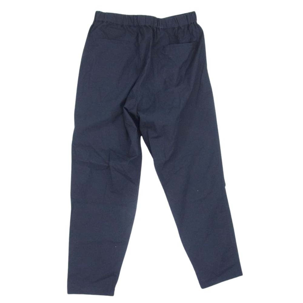 GRAPHPAPER グラフペーパー 21SS GM211-40619B Stretch Typewriter Chef Pants ストレッチタイプライター シェフパンツ テーパード パンツ ネイビー系 F【中古】