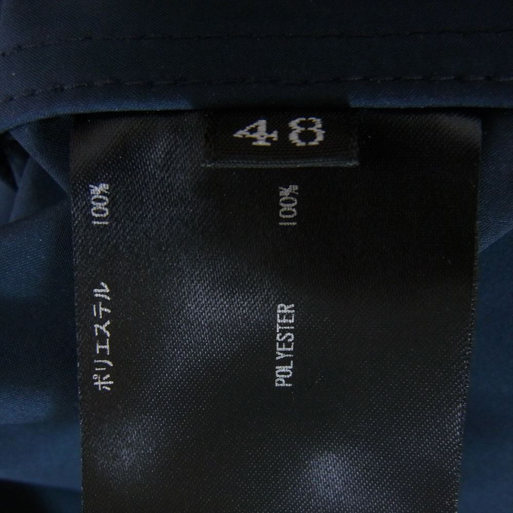 THE RERACS ザリラクス 23SS 23SS-RECT-359-J RERACS STANDCOLLAR BIG ECWCS スタンドカラー ビッグ エクワックス 撥水タフタボンディング ジャケット ブルゾン ネイビー系 48【美品】【中古】