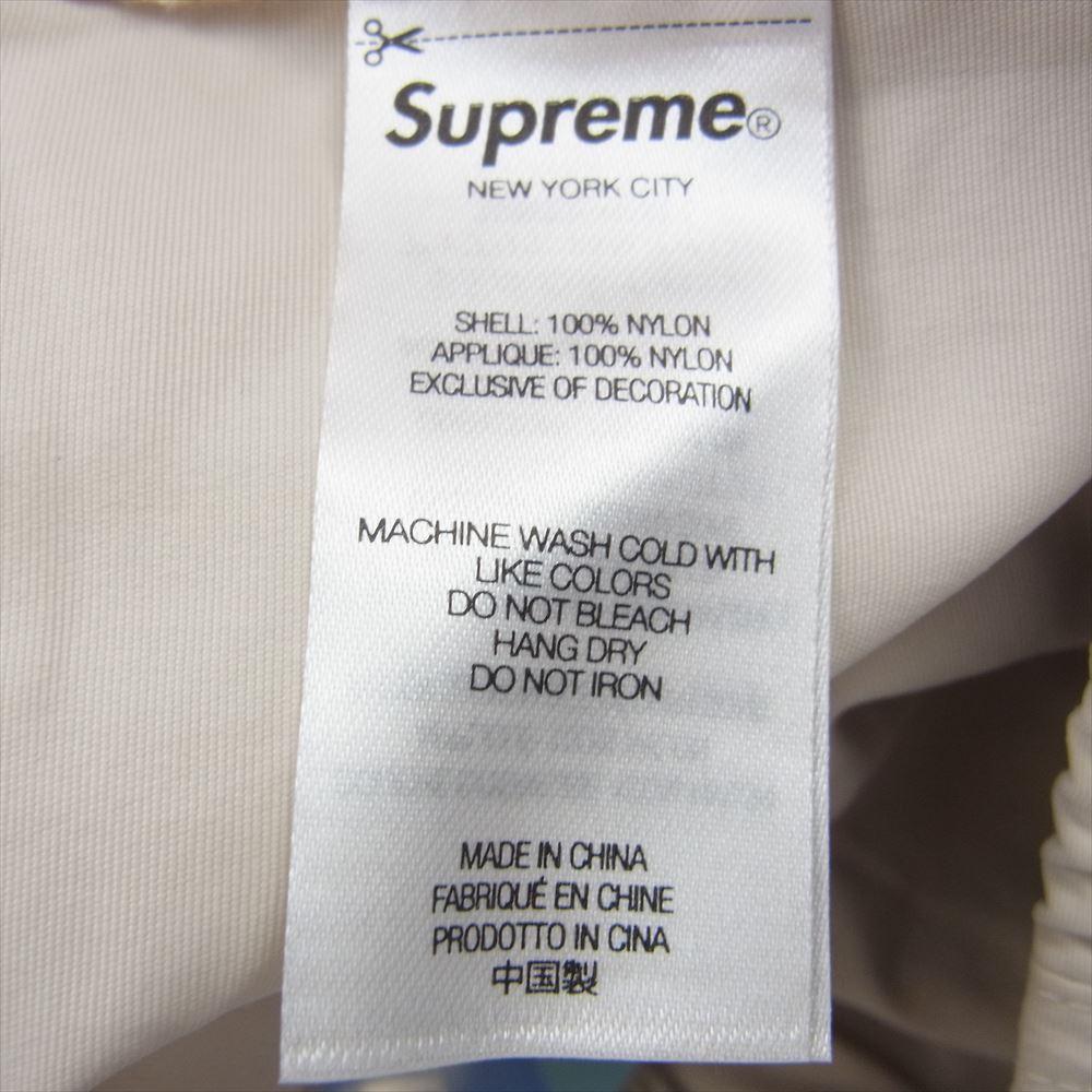 Supreme シュプリーム  23SS  Old English Nylon Short  オールドイングリッシュ ロゴ ナイロン ショーツ ショートパンツ ベージュ オフホワイト系 L【極上美品】【中古】