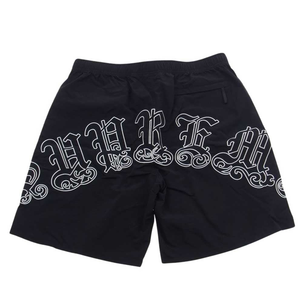 Supreme シュプリーム  23SS  Old English Nylon Short  オールドイングリッシュ ロゴ ナイロン ショーツ ショートパンツ ブラック ブラック系 L【中古】