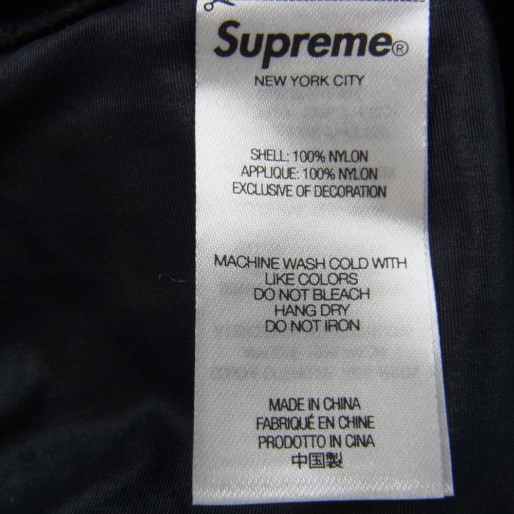Supreme シュプリーム  23SS  Old English Nylon Short  オールドイングリッシュ ロゴ ナイロン ショーツ ショートパンツ ブラック ブラック系 L【中古】