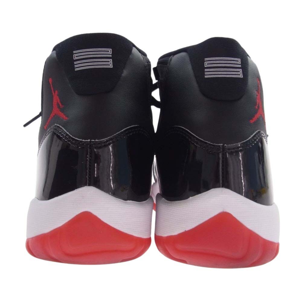 NIKE ナイキ 378037-061 AIR JORDAN 11 RETRO  エアジョーダン11 レトロ ブレッド ハイカット スニーカー ブラック系 28.5cm【美品】【中古】
