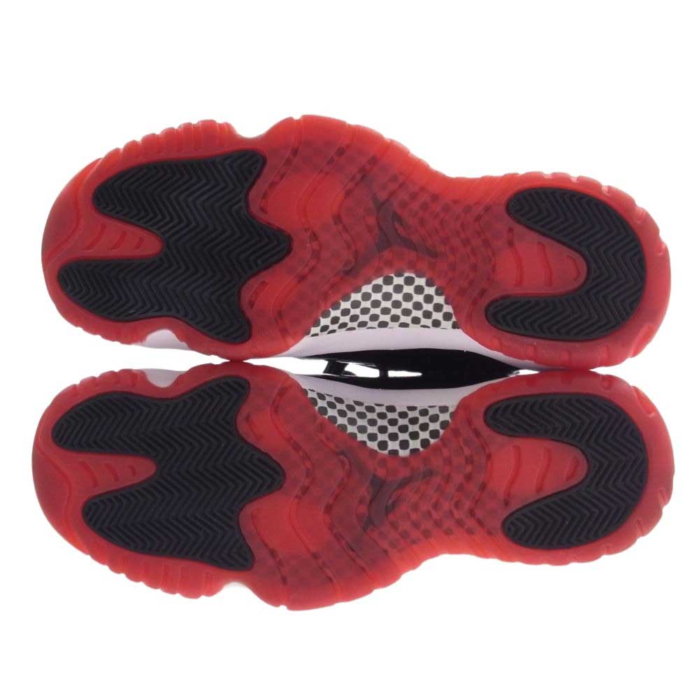 NIKE ナイキ 378037-061 AIR JORDAN 11 RETRO  エアジョーダン11 レトロ ブレッド ハイカット スニーカー ブラック系 28.5cm【美品】【中古】