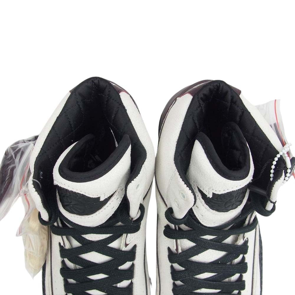 NIKE ナイキ DO7216-100 × A MA MANIERE AIR JORDAN 2 RETRO ア マ マニエール エアジョーダン2 レトロ ハイカット スニーカー ホワイト系 27.5cm【新古品】【未使用】【中古】