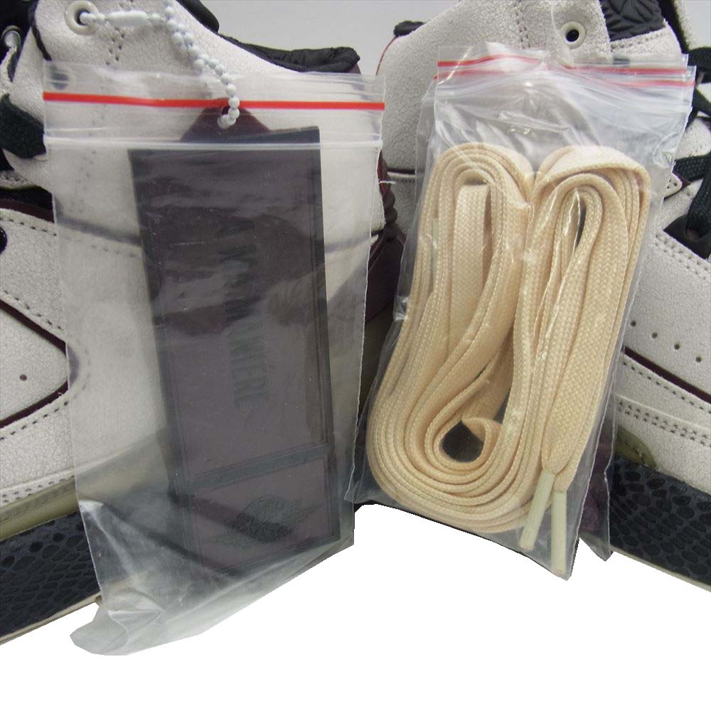 NIKE ナイキ DO7216-100 × A MA MANIERE AIR JORDAN 2 RETRO ア マ マニエール エアジョーダン2 レトロ ハイカット スニーカー ホワイト系 27.5cm【新古品】【未使用】【中古】