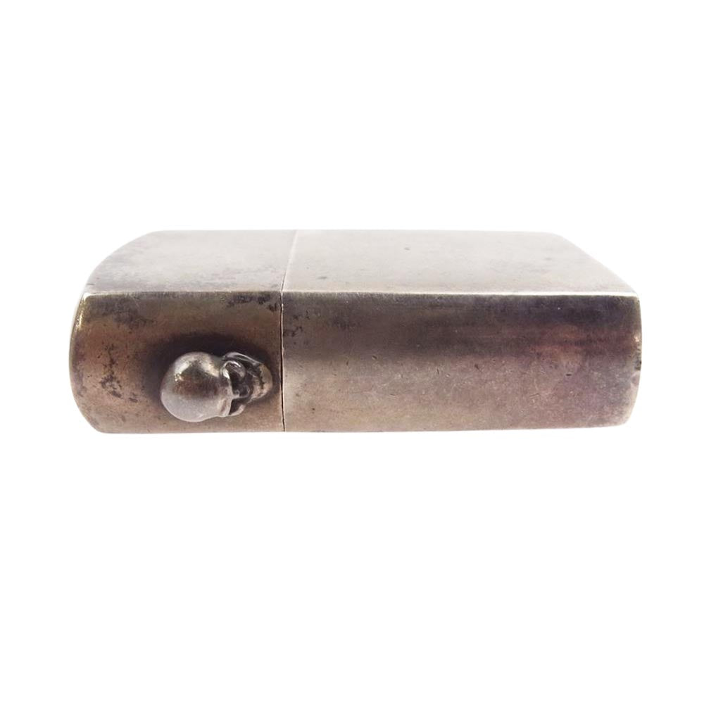 Ghost ゴースト STANLEY GUESS スタンリーゲス スカルヒンジ ZIPPO 2000年製インサイドユニット ジッポ ライター シルバー系【中古】