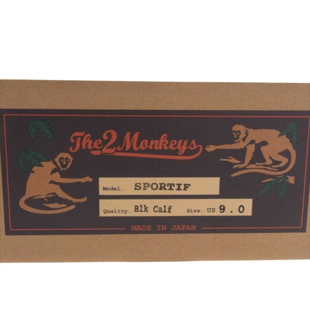 JELADO ジェラード The 2 Monkeys ザ トゥーモンキーズ SPORTIF スポルティフ モカシン型 ブーツ ブラック系 US9E【新古品】【未使用】【中古】