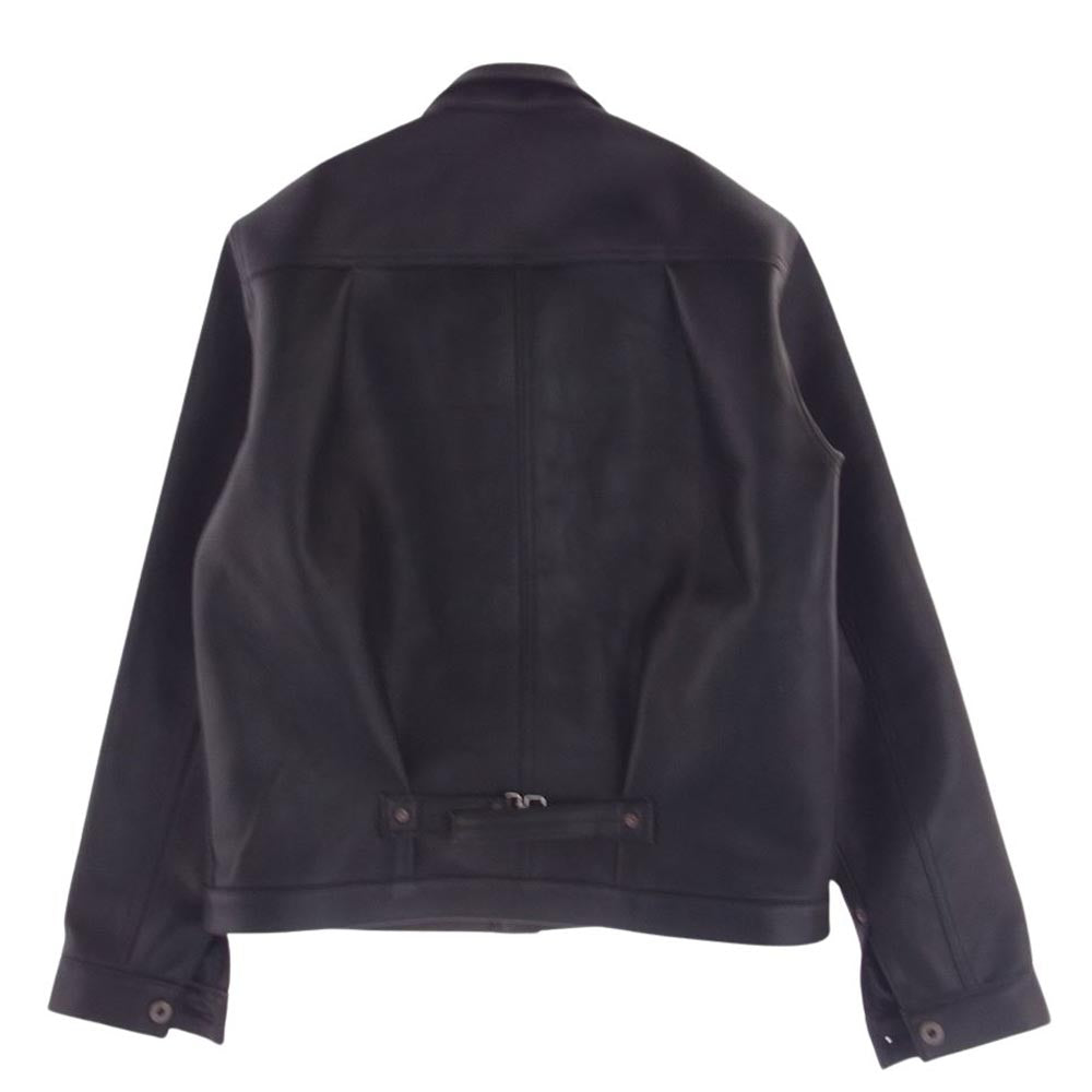 JELADO ジェラード JP94409 44 Leather Jacket ホースハイド 44 レザー ジャケット ブラック系 L【新古品】【未使用】【中古】