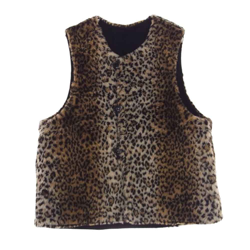 Engineered Garments エンジニアードガーメンツ フリークスストア別注 Reversible Over Vest リバーシブル オーバー ベスト ベージュ系 ブラック系【中古】