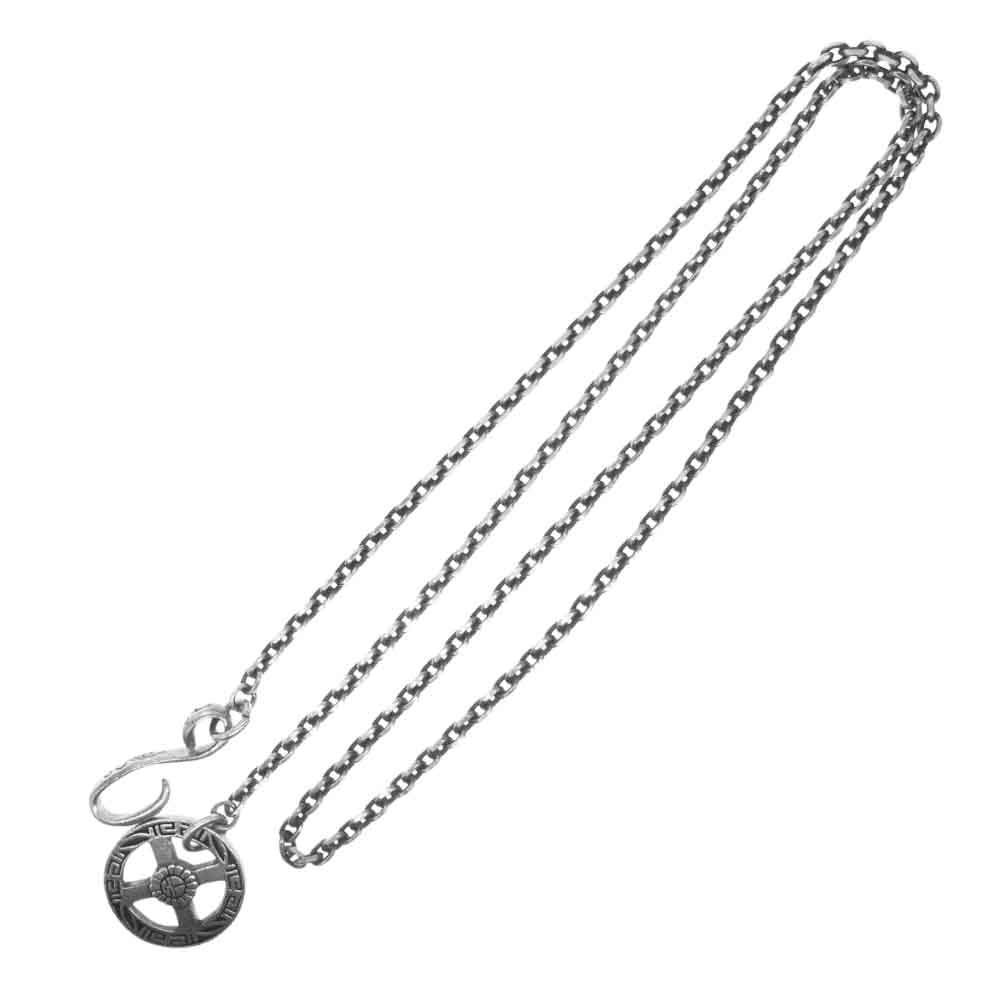 SAAD サード ホイール付き フック チェーン ネックレス シルバー系【中古】