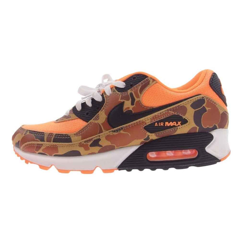 NIKE ナイキ CW4039-800 Air Max 90 Orange Camo エアマックス90 オレンジカモ スニーカー オレンジ系 ブラウン系 27.5cm【中古】