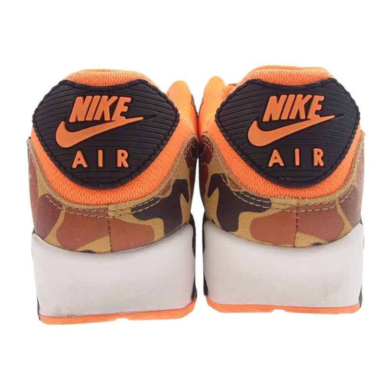 NIKE ナイキ CW4039-800 Air Max 90 Orange Camo エアマックス90 オレンジカモ スニーカー オレンジ系 ブラウン系 27.5cm【中古】