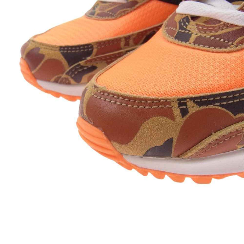 NIKE ナイキ CW4039-800 Air Max 90 Orange Camo エアマックス90 オレンジカモ スニーカー オレンジ系 ブラウン系 27.5cm【中古】