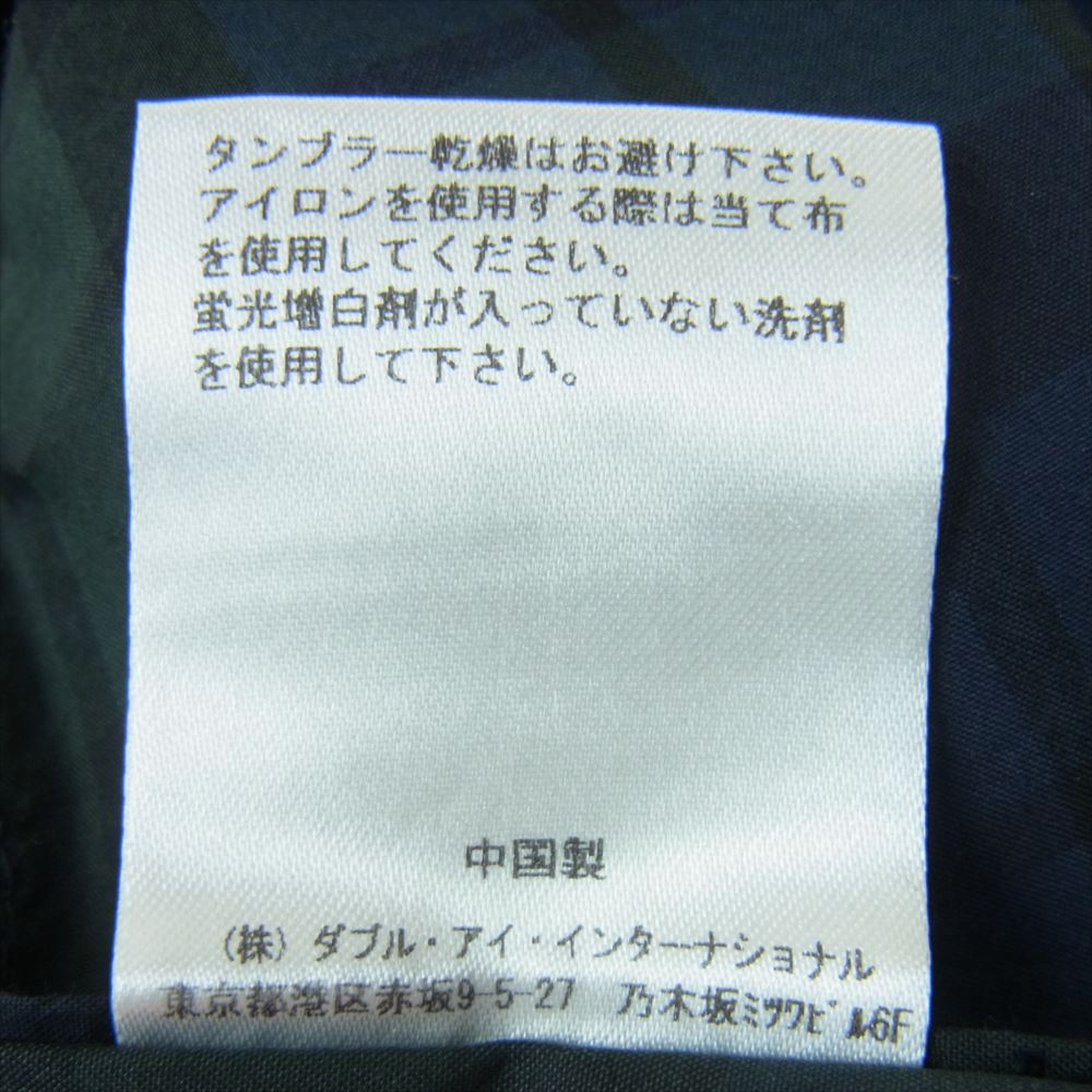 ブローシュア GENERALLY SHIRTS ジェネラリー チェック ビッグ 長袖 シャツ グリーン系 L【極上美品】【中古】