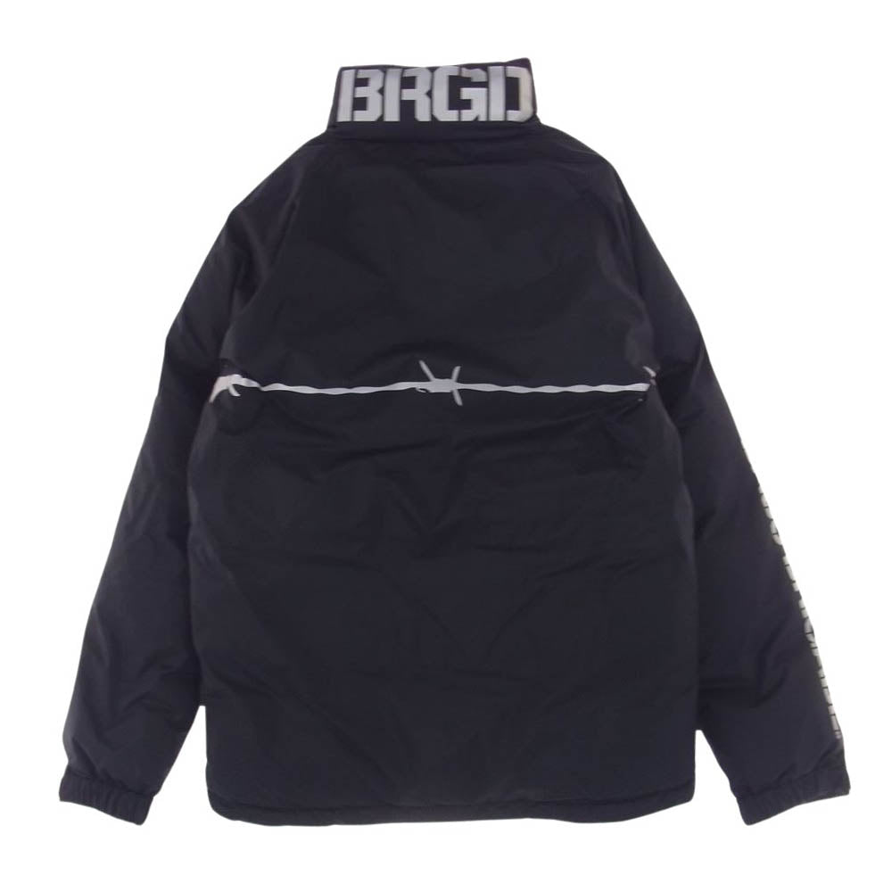 NANGA ナンガ NBAJ04 SS1204 BASS BRIGADE AURORA STAND COLLAR DOWN JACKET バスブリゲード オーロラ スタンドカラー ダウンジャケット ブラック系 M【中古】