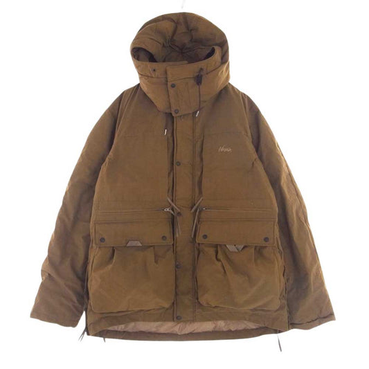NANGA ナンガ ND2241-1A018 TAKIBI DOWN JACKET 焚き火 タキビ ダウンジャケット ブラウン系 L【中古】