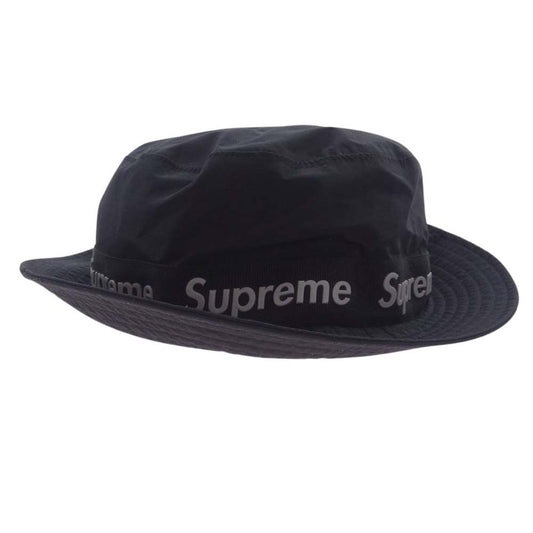 Supreme シュプリーム 17AW  Taped Seam Crusher Hat テープド シーム クラッシャー ハット ブラック系【中古】