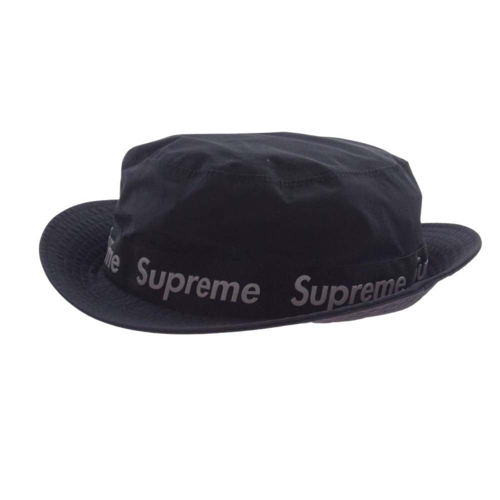 Supreme シュプリーム 17AW  Taped Seam Crusher Hat テープド シーム クラッシャー ハット ブラック系【中古】