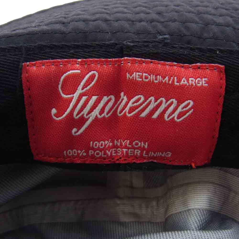 Supreme シュプリーム 17AW  Taped Seam Crusher Hat テープド シーム クラッシャー ハット ブラック系【中古】