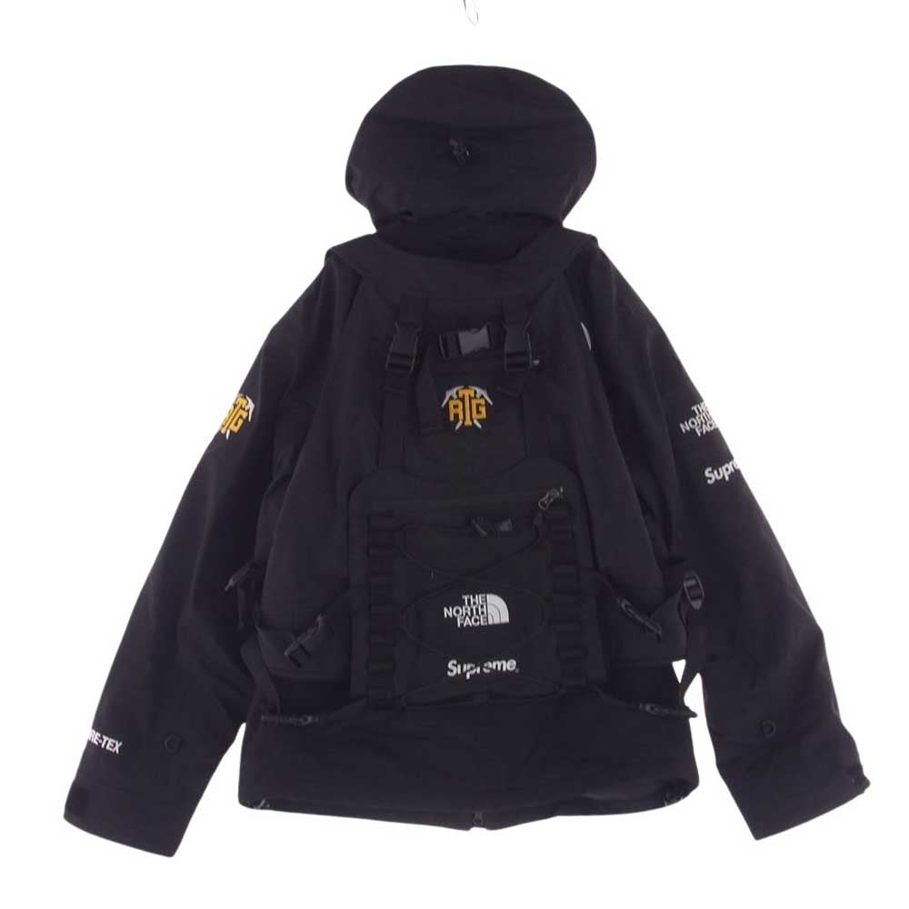 Supreme シュプリーム 20SS× THE NORTH FACE ノースフェイス RTG Jacket + Vest GORE-TEX ゴアテックス ジャケット ベスト セット ブラック系 ブラック系 S【中古】