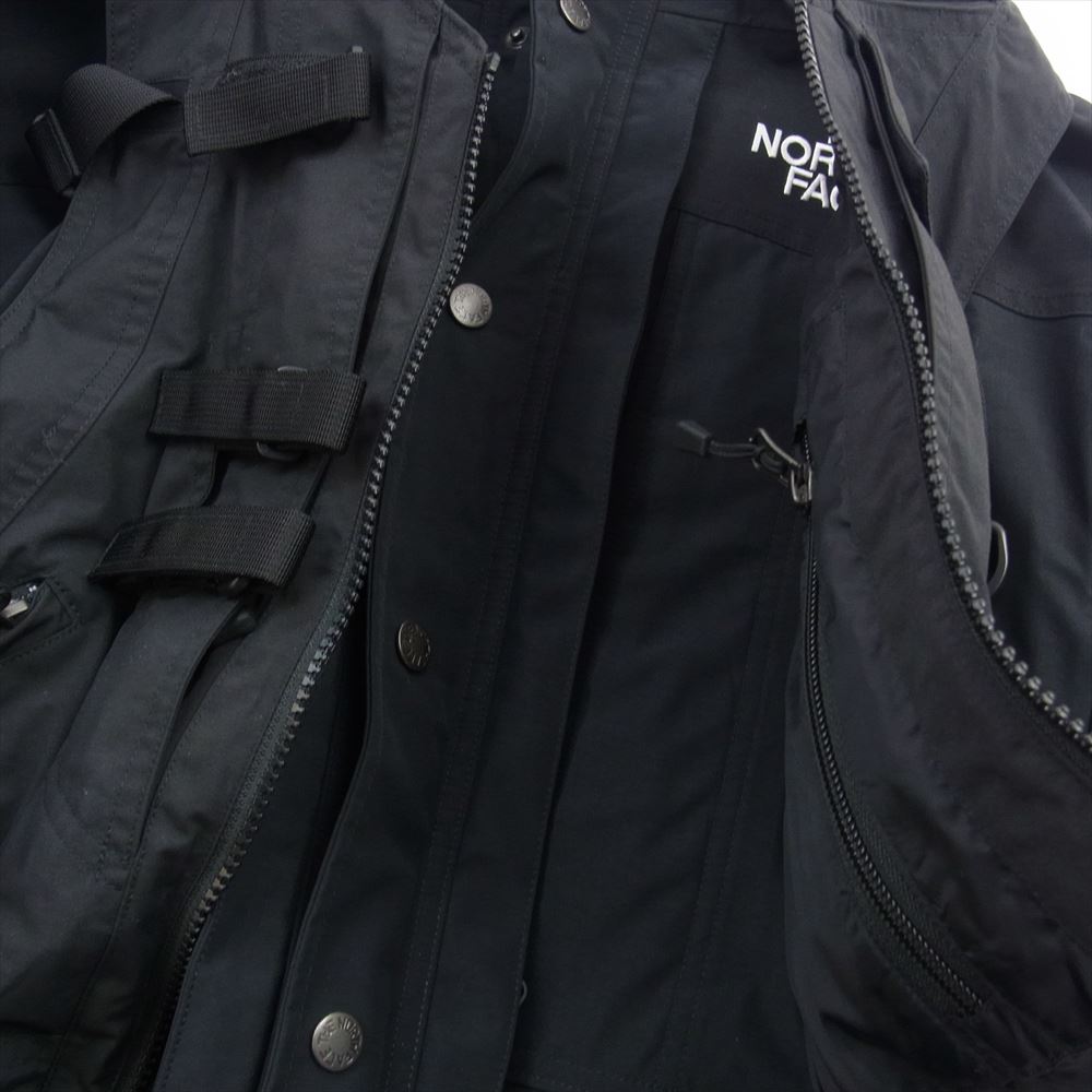 Supreme シュプリーム NP61903I × THE NORTH FACE ノースフェイス RTG Jacket + Vest GORE-TEX ゴアテックス ジャケット ベスト セット ブラック系 ブラック系 S【中古】