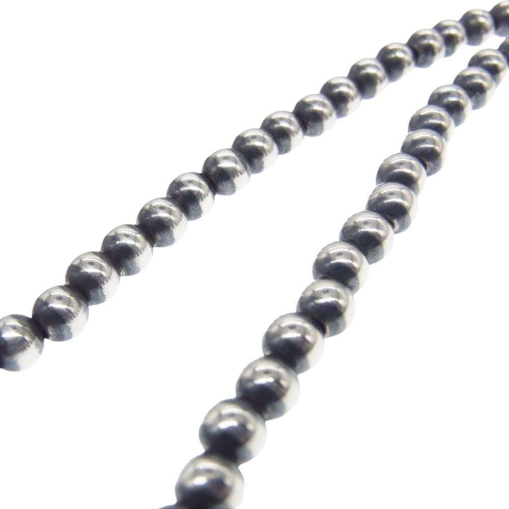 エルエフシー Sleeping Beauty スリーピングビューティ ターコイズ付き シルバービーズ ネックレスチェーン シルバー系【中古】