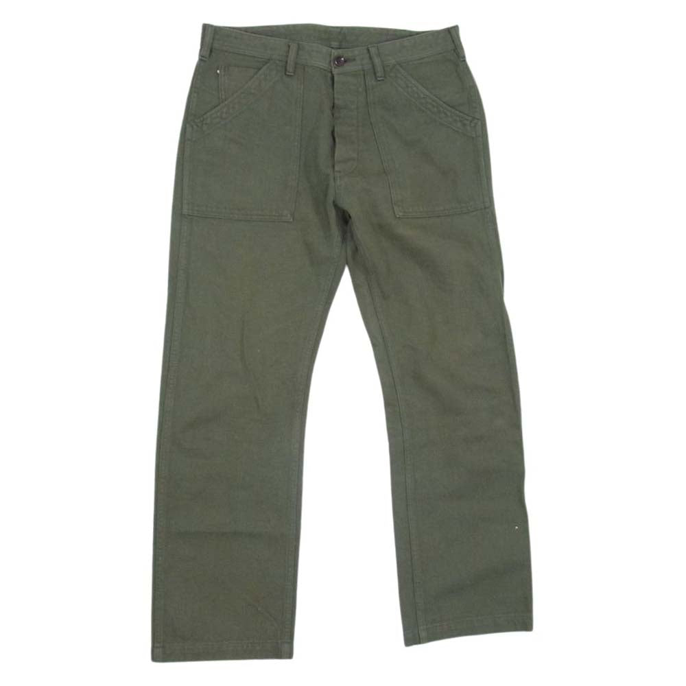 ウエス LOT400 ベイカー パンツ ミリタリーパンツ カーキ系 34【中古】