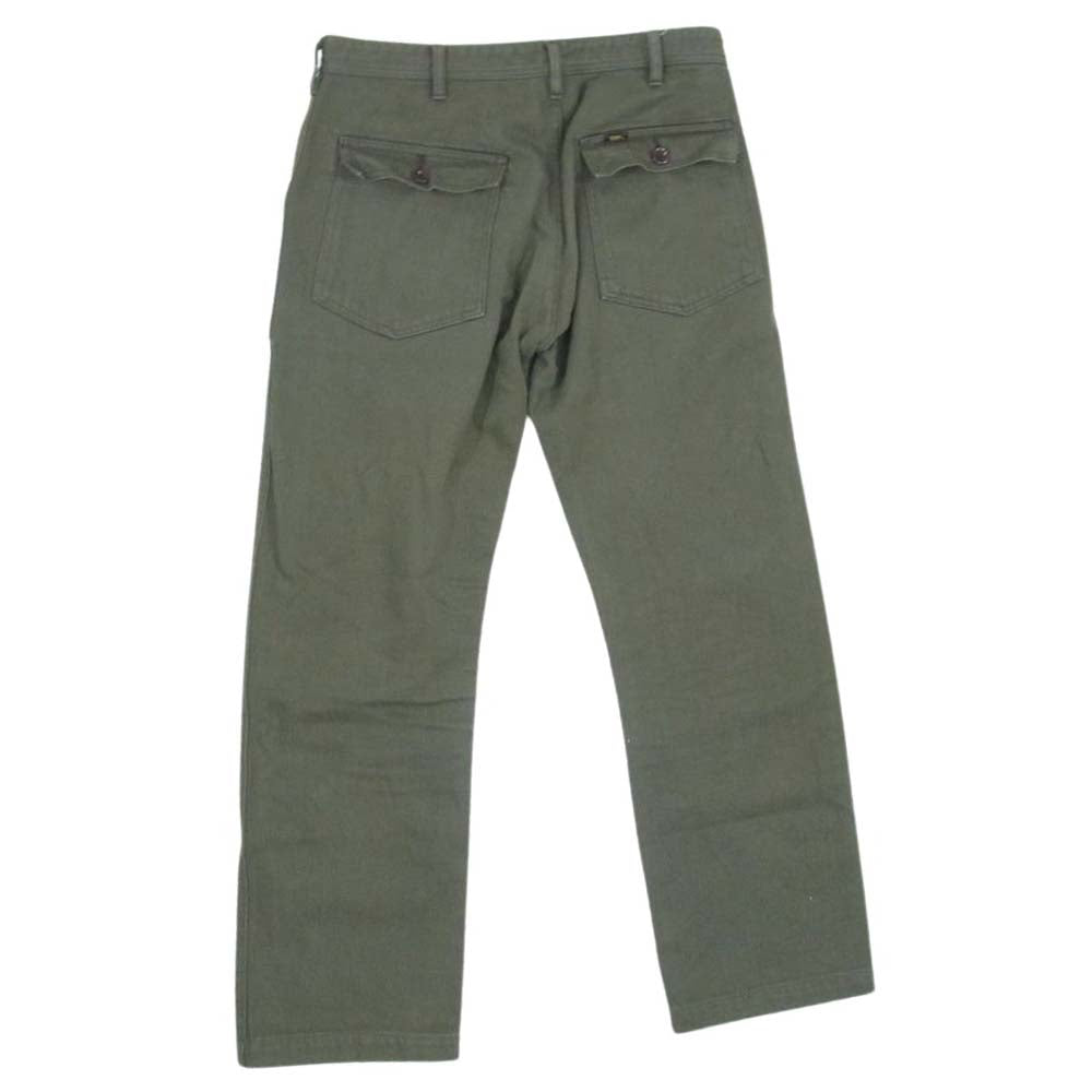 ウエス LOT400 ベイカー パンツ ミリタリーパンツ カーキ系 34【中古】